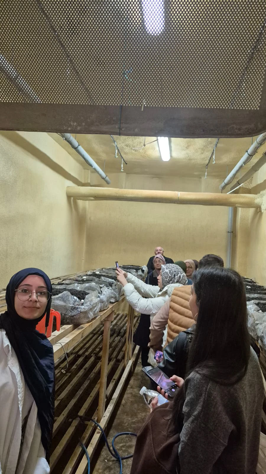 MANTARCILIK UYGULAMA VE ARAŞTIRMA MERKEZİNE TEKNİK GEZİ